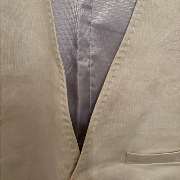 INC linen blend vest L - Picture 5 of 8
